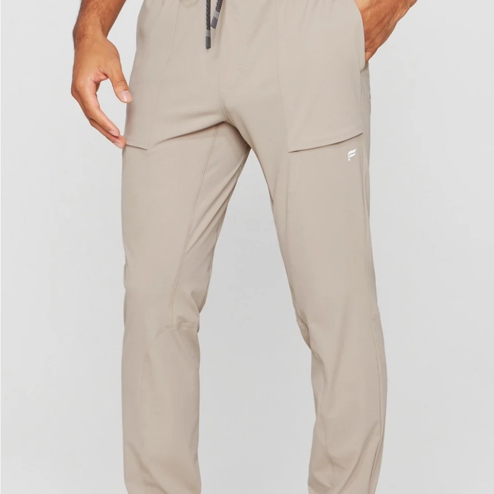 Fabletics Men's Tan Joggers